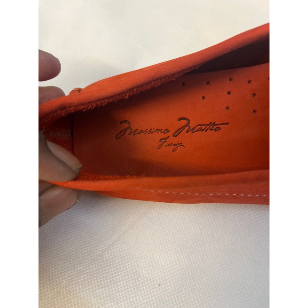 Massimo Matteo Firenze Women’s Penny Keeper, Orange Slip-On Loafers, Size 8B - Picture 8 of 8